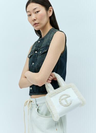 UGG x Telfar UGG x Telfar S Shopper Crinkle White ugt0254004