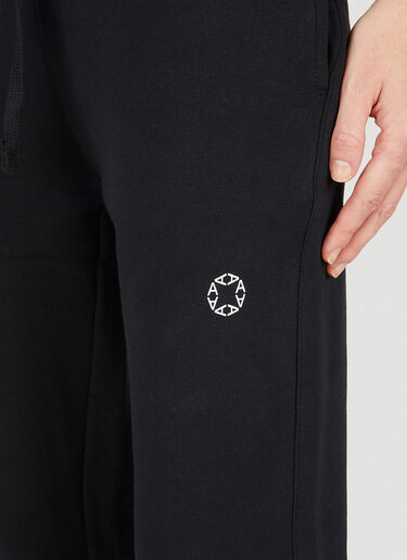 1017 ALYX 9SM Logo Embroidered Track Pants Black aly0249007