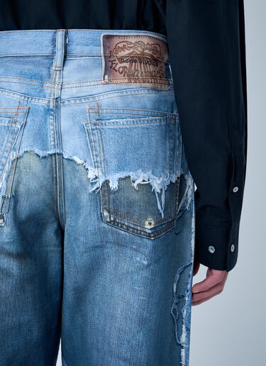 Acne Studios Trompe-L'Oeil Jeans Blue acn0364045