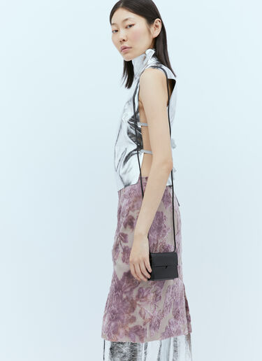 아코디언 가죽 지갑 Dries Van Noten 아코디언 가죽 지갑 블랙 dvn0254054