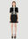 Gucci Contrast Trim Mini Dress Black guc0252056
