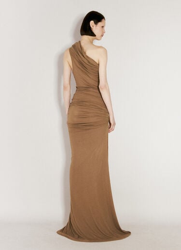 Pillar Maxi Dress Entire Studios Pillar Maxi Dress Brown ent0254004