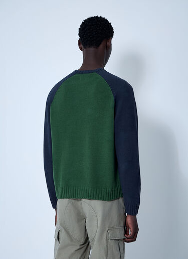 Stüssy Colour-Block Sweater Green sts0161006