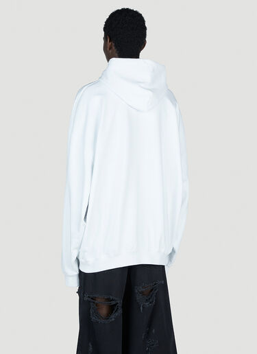 Vetements Flag 徽标连帽运动衫 白色 vet0154003