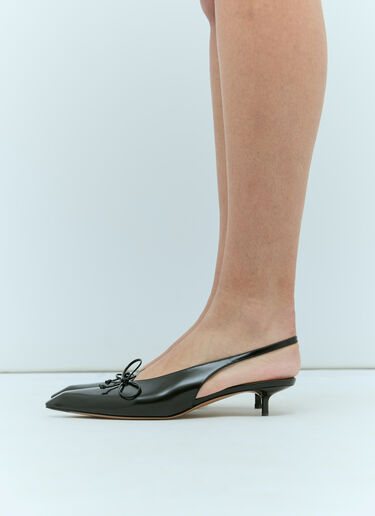 Jacquemus Les Slingbacks Cubisto 高跟鞋 黑色 jac0256043
