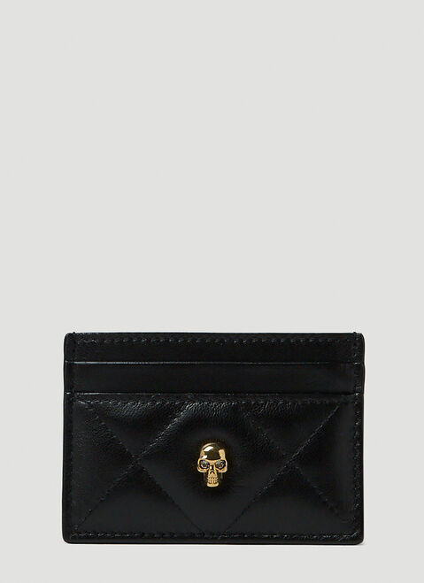 Alexander McQueen Skull Card Holder White amq0252002