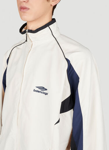 Balenciaga 3b Sports Icon Track Jacket White bal0153004