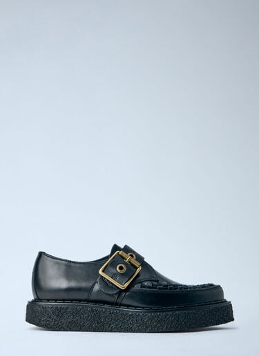 Buckle Detail Leather Loafers Vivienne Westwood Buckle Detail Leather Loafers Black vvw0264069