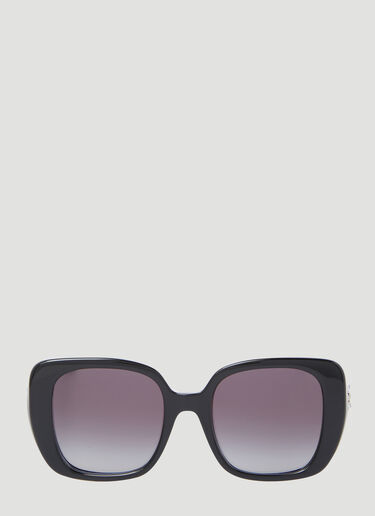 Burberry Helena 方形太阳镜 黑 lxb0253008