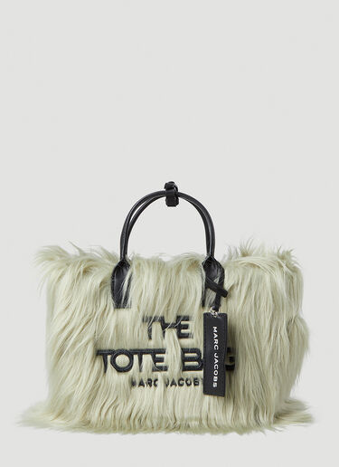 Marc Jacobs Faux-Fur Mini Tote Bag in Green | LN-CC