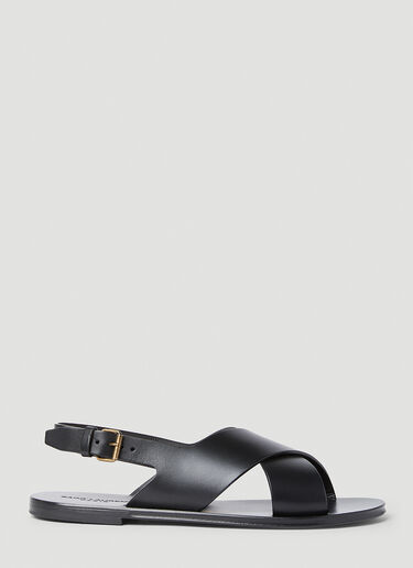 Mojave Sandals Saint Laurent Mojave Sandals Black sla0151040