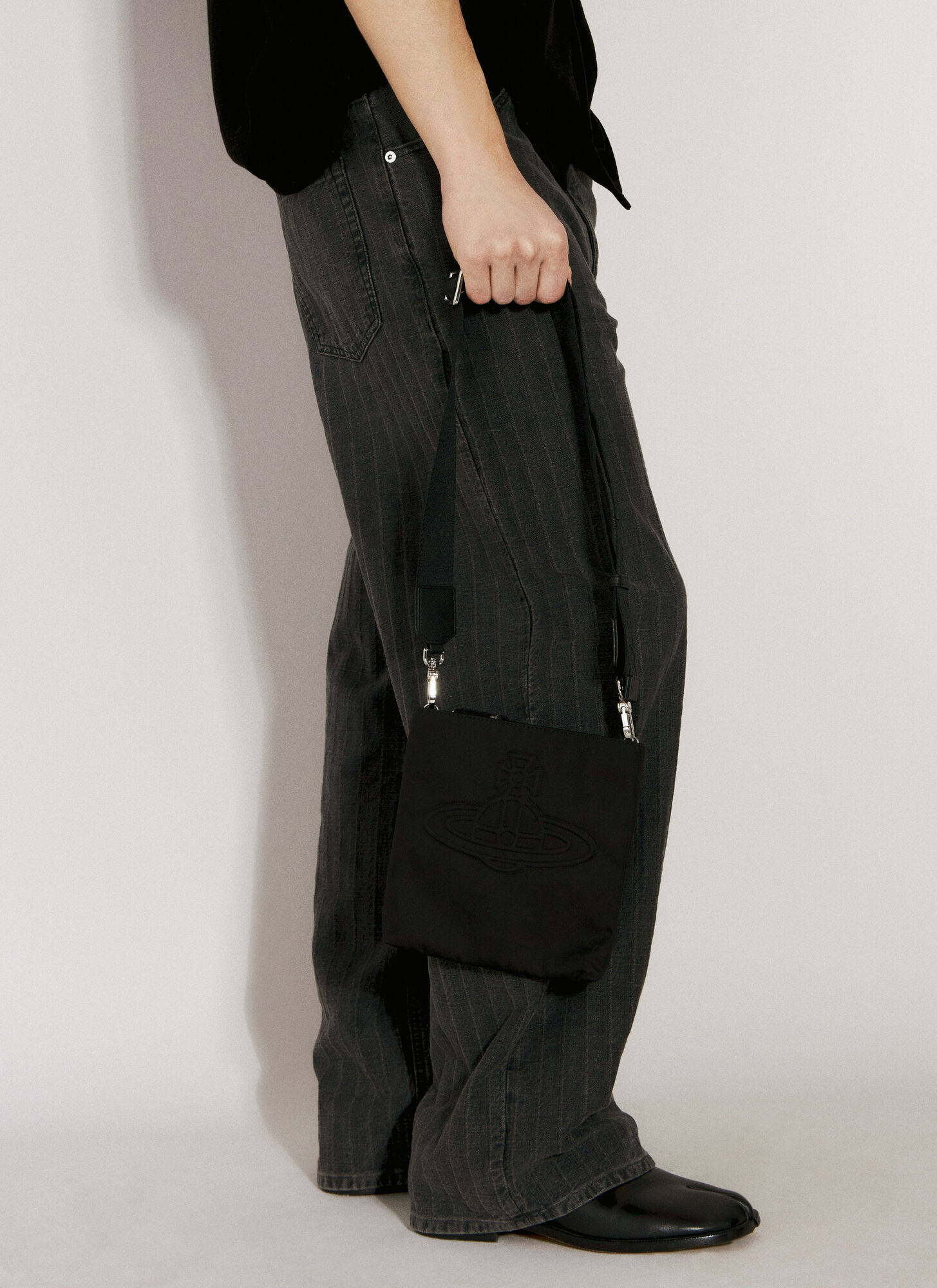 Vivienne Westwood Squire Tote Bag In Black