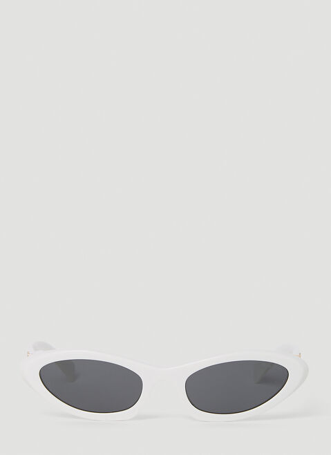 Prada Oval Sunglasses Black lpr0353006