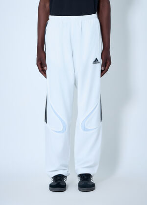 adidas Track Pants in Technical Fabric White adi0164006