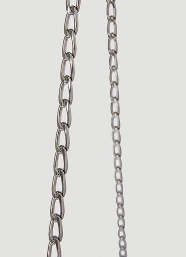 Mini Twister Shoulder Bag JW Anderson Mini Twister Shoulder Bag Silver jwa0252011