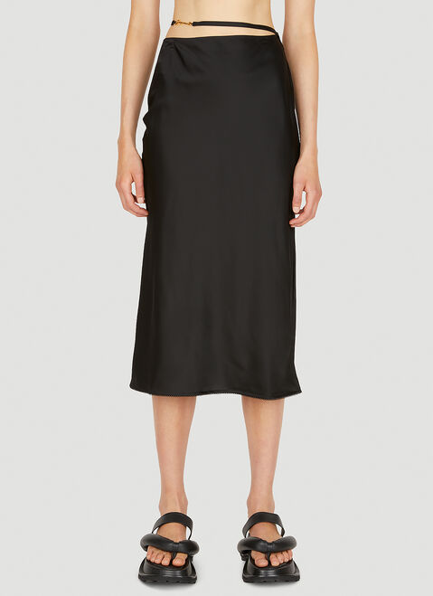 Jacquemus La Jupe Notte Skirt Black jac0248050