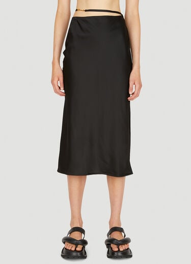 Jacquemus La Jupe Notte Skirt Black jac0250155