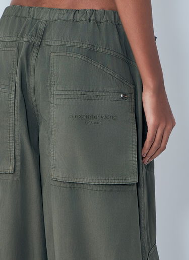 Alexander Wang Cargo Pants Green awg0263001