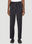 Another Aspect Tailored Contrast Panel Pants Green ana0151005