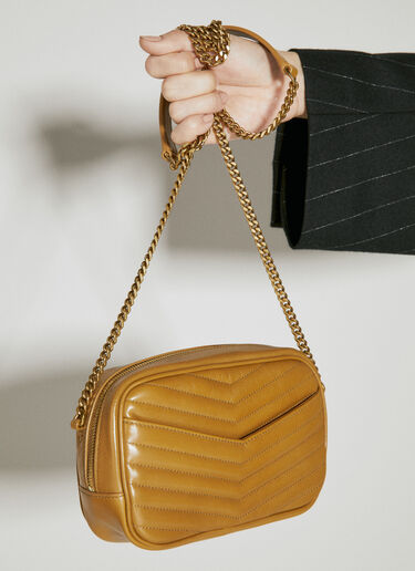 Saint Laurent Lou 迷你单肩包 棕色 sla0254104