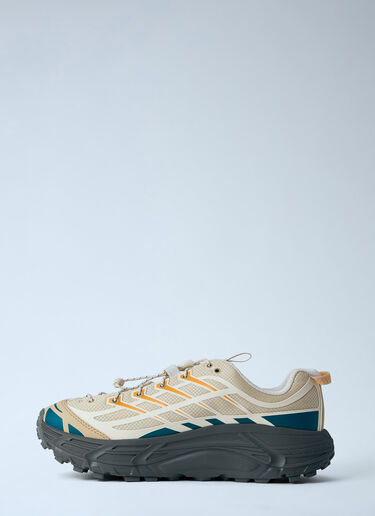 HOKA Mafate Three2 Wordmark Sneakers Cream hok0364011