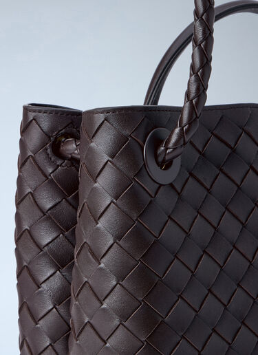 Bottega Veneta ミディアム  アンディアーモ  ハンドバッグ ブラウン bov0254060