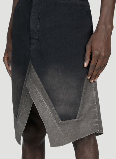 Rick Owens Slivered Skirt Brown ric0152006