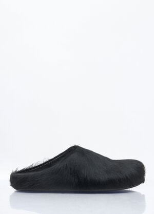 Marni Fussbett Sabot Mules Black mni0259017