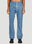 Bottega Veneta Printed Leather Pants Grey bov0152006