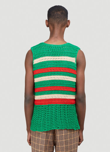 Gucci Knitted Vest Top Green guc0140024