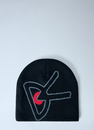 District Vision Merino Wool Beanie Hat Black dtv0366015