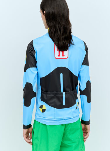 Walter Van Beirendonck Dummy Bike Top Blue wlt0156007