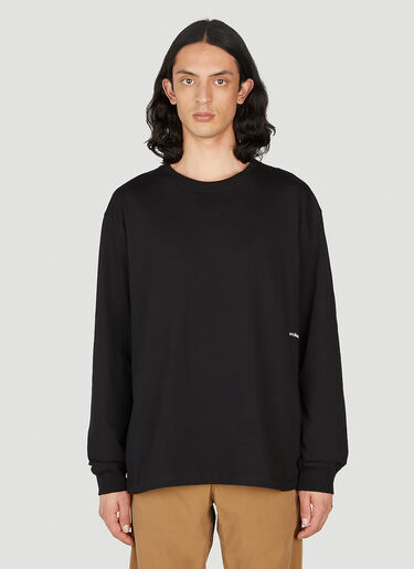 Soulland Dima Long Sleeve T-Shirt Black sld0352003