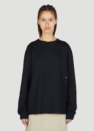 Soulland Dima Long Sleeve T-Shirt Black sld0352003