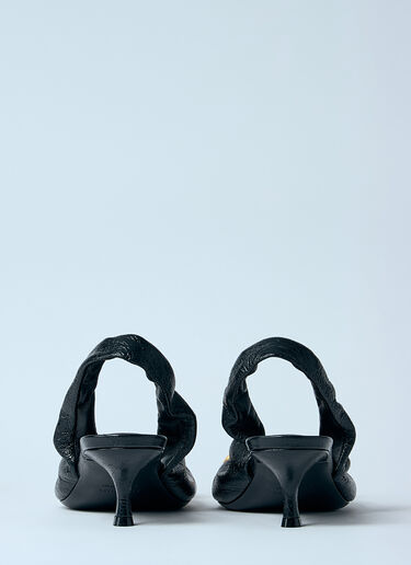 Balenciaga モナコ スリングバックヒール  ブラック bal0259017
