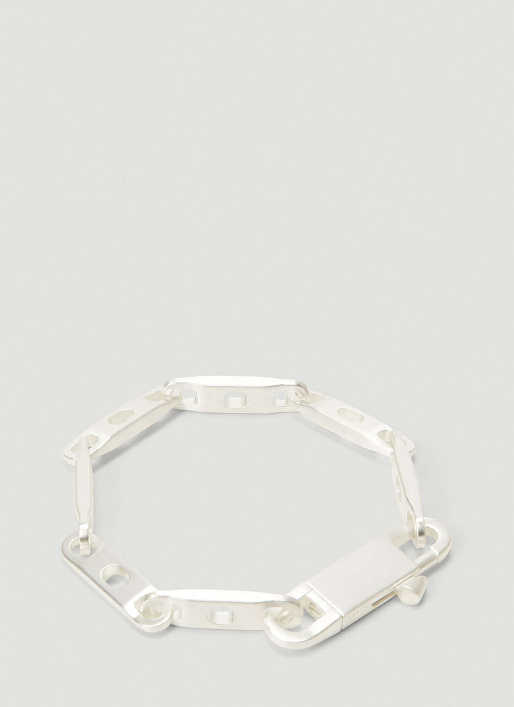 Rick Owens Phlegethon Chain Bracelet in Silver | LN-CC