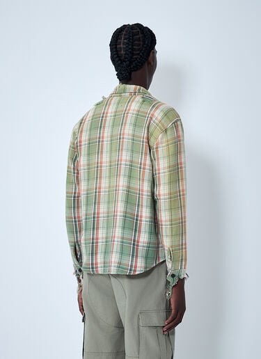 Marley Flannel Shirt Gallery Dept. Marley Flannel Shirt Green gdp0162058