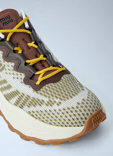 Miu Miu Energy Tech Sneakers Beige miu0263028