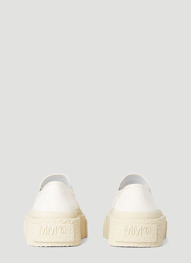 MM6 Maison Margiela Platform Sneakers Beige mmm0251029