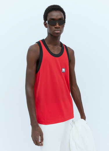 Wales Bonner Diop Tank Top Red wbn0154009