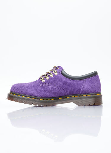 Dr. Martens 8053 Lace-Up Suede Shoes Purple drm0354006