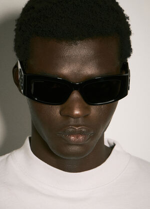 Burberry Bossy Rectangle Sunglasses Black bur0155112