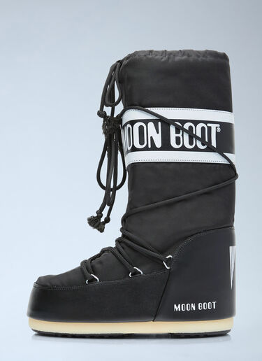 Moon Boot 아이콘 스노우 부츠 블랙 mnb0346001