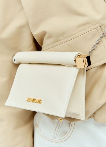 Jacquemus La Petit Pochette Rond CarrÃ© 手拿包 米色 jac0256088