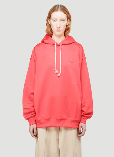 Acne Studios Oversized Hooded Sweatshirt Pink acn0243015