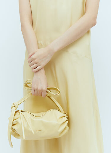 Jil Sander Cushion Shoulder Bag Yellow jil0255007