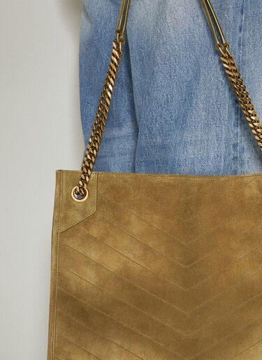 Saint Laurent Nikki Shopping Bag Khaki sla0254100