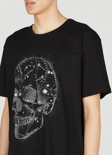 Alexander McQueen Skull T-Shirt Black amq0152003