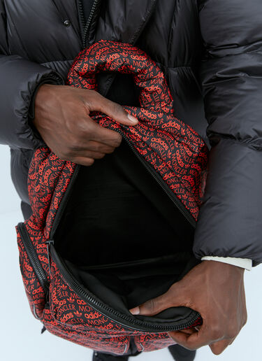 Moncler x adidas Originals Logo Print Backpack Red mad0354014