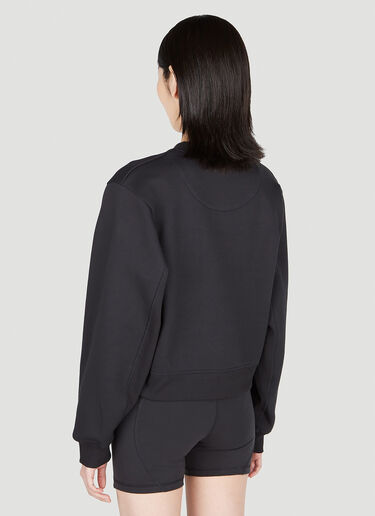Logo Print Sweatshirt adidas by Stella McCartney Logo Print Sweatshirt Black asm0251009